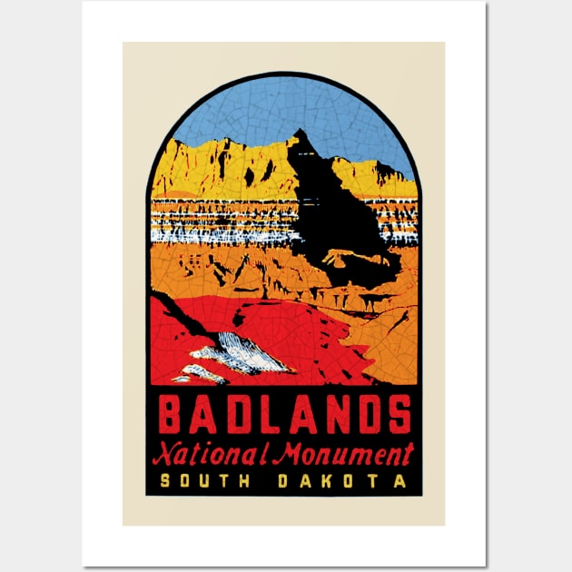 Badlands Wall Art by Midcenturydave